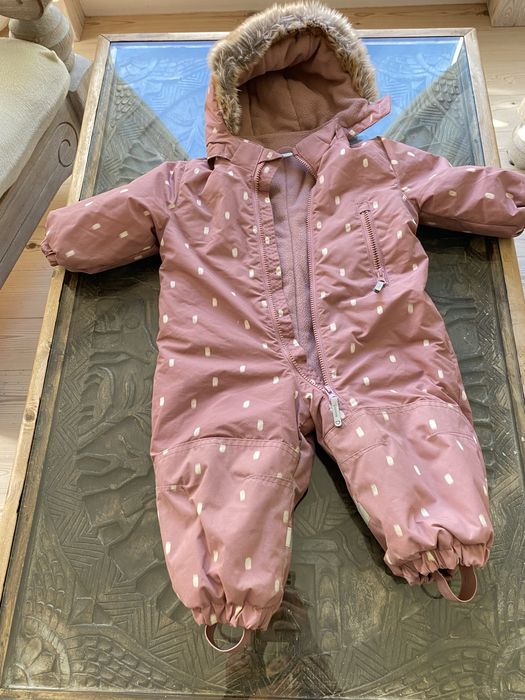 H&M Kombinezon zimowy dziewczęcy 80