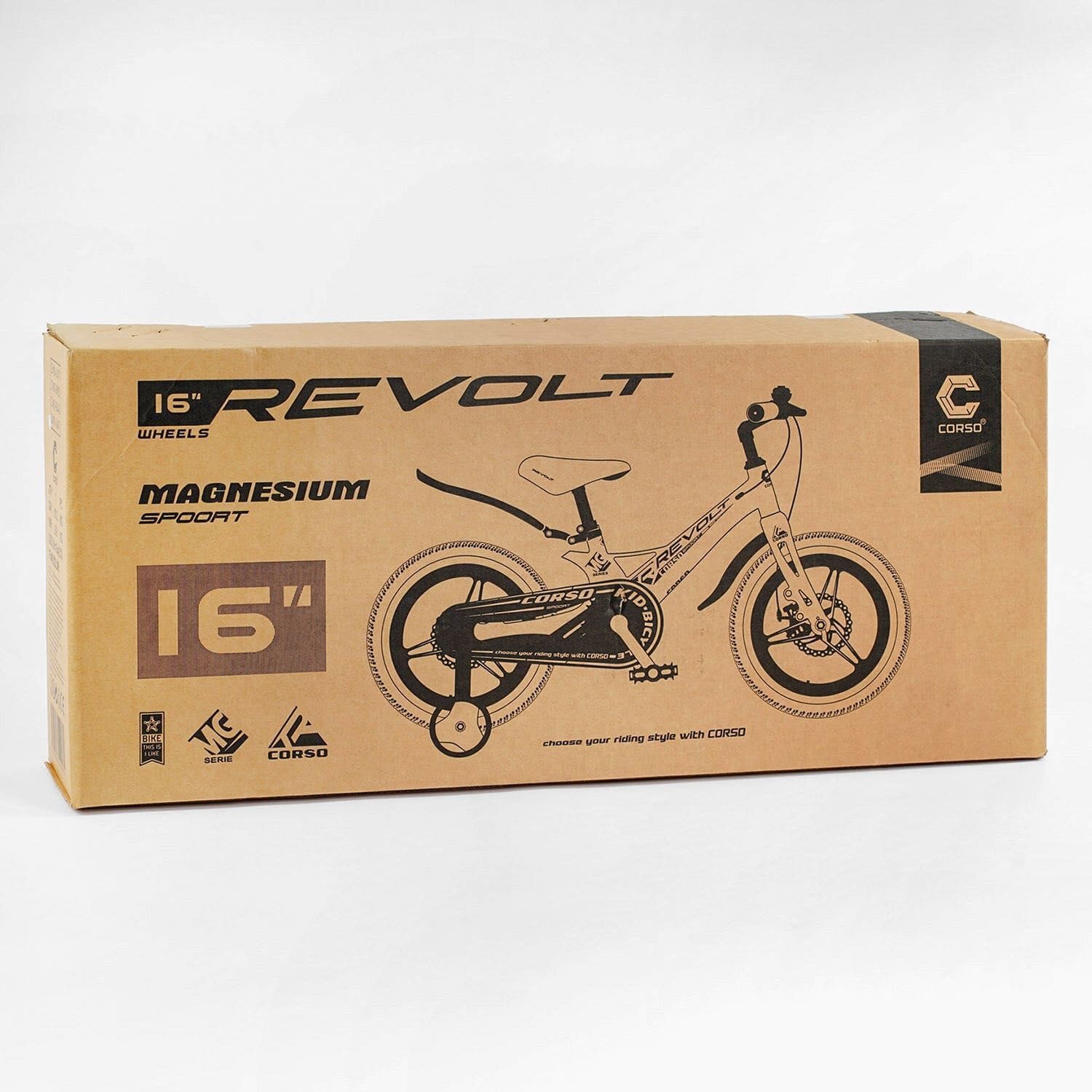 Детский велосипед Revolt Corso 16"