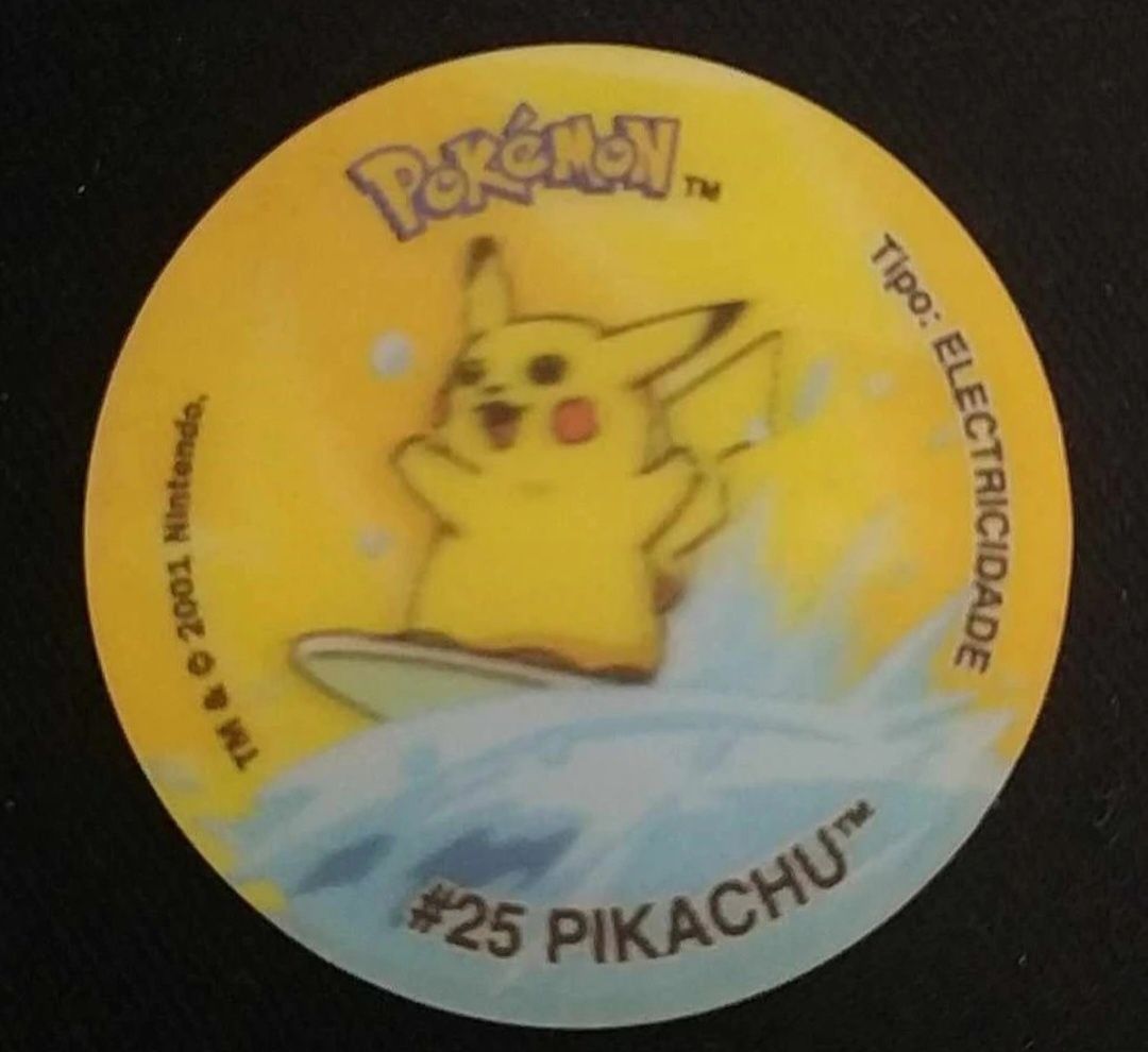 Tazo matutano pikachu