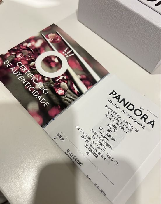 Anel Pandora Clear Sparkling Crown + Caixa Presente