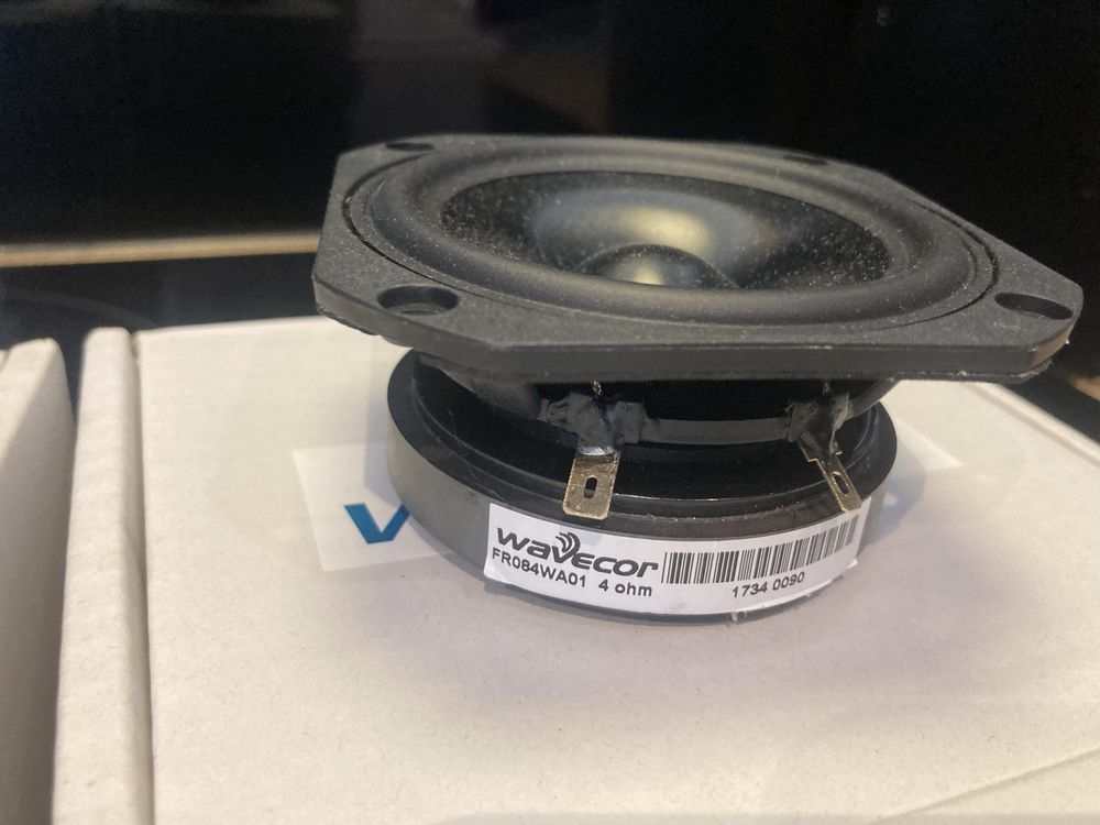 Nowe glosniki full range 3,5 cala , wavecor fr084wa01