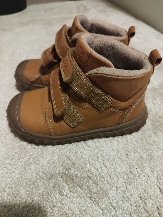 Brązowe buty zimowe ocieplane Lasocki