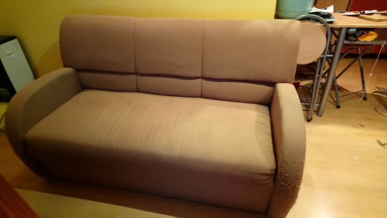 Sofa beżowa 157 cm