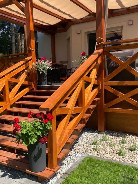 Реставрация или Изготовим Лестницу (Перила, Ступени), Кухня, Беседка