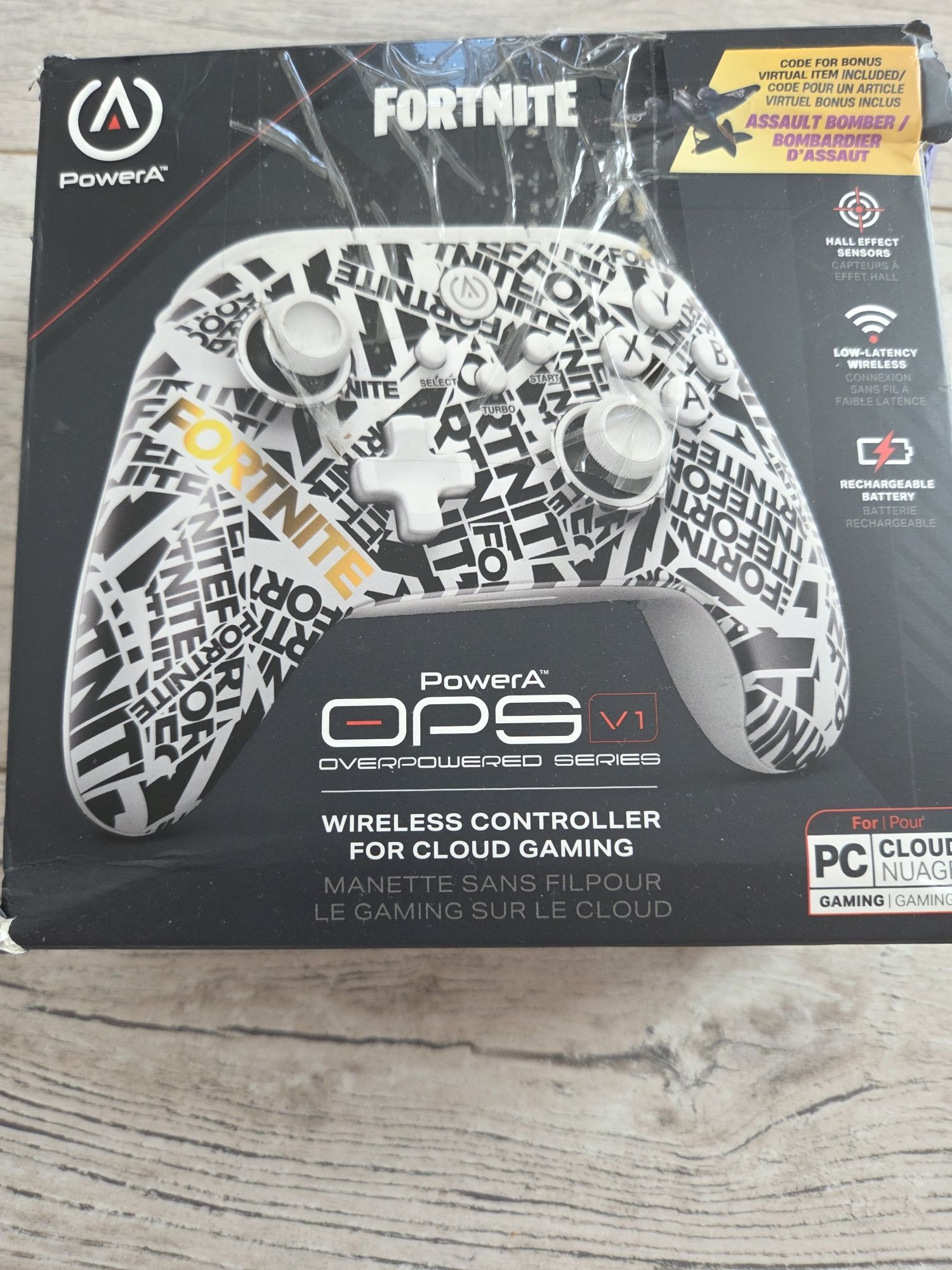 PowerA Pad bezprzewodowy PC/CLOUD OPS v.1 FORTNITE EDITION z Efektem H