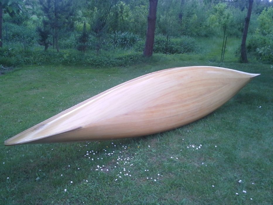 Canoe, kanu wykonane ręcznie