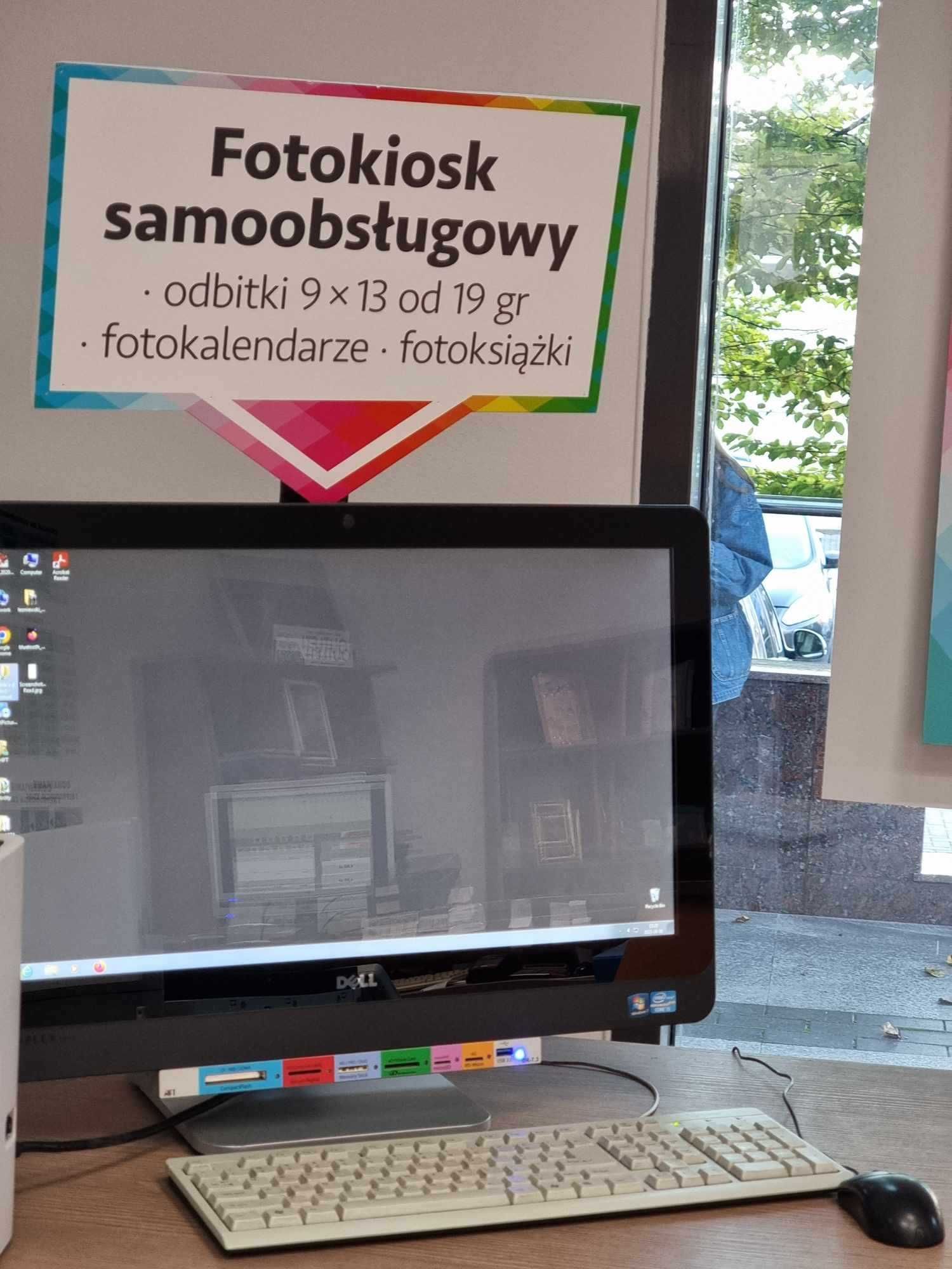Suchy minilab Noritsu Green II o niskim przebiegu, stan bdb