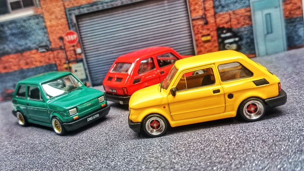 Model Fiat 126p Welly