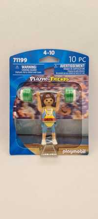 Playmobil Figurka Playmo-Friends 71199 Sztangista sportowiec