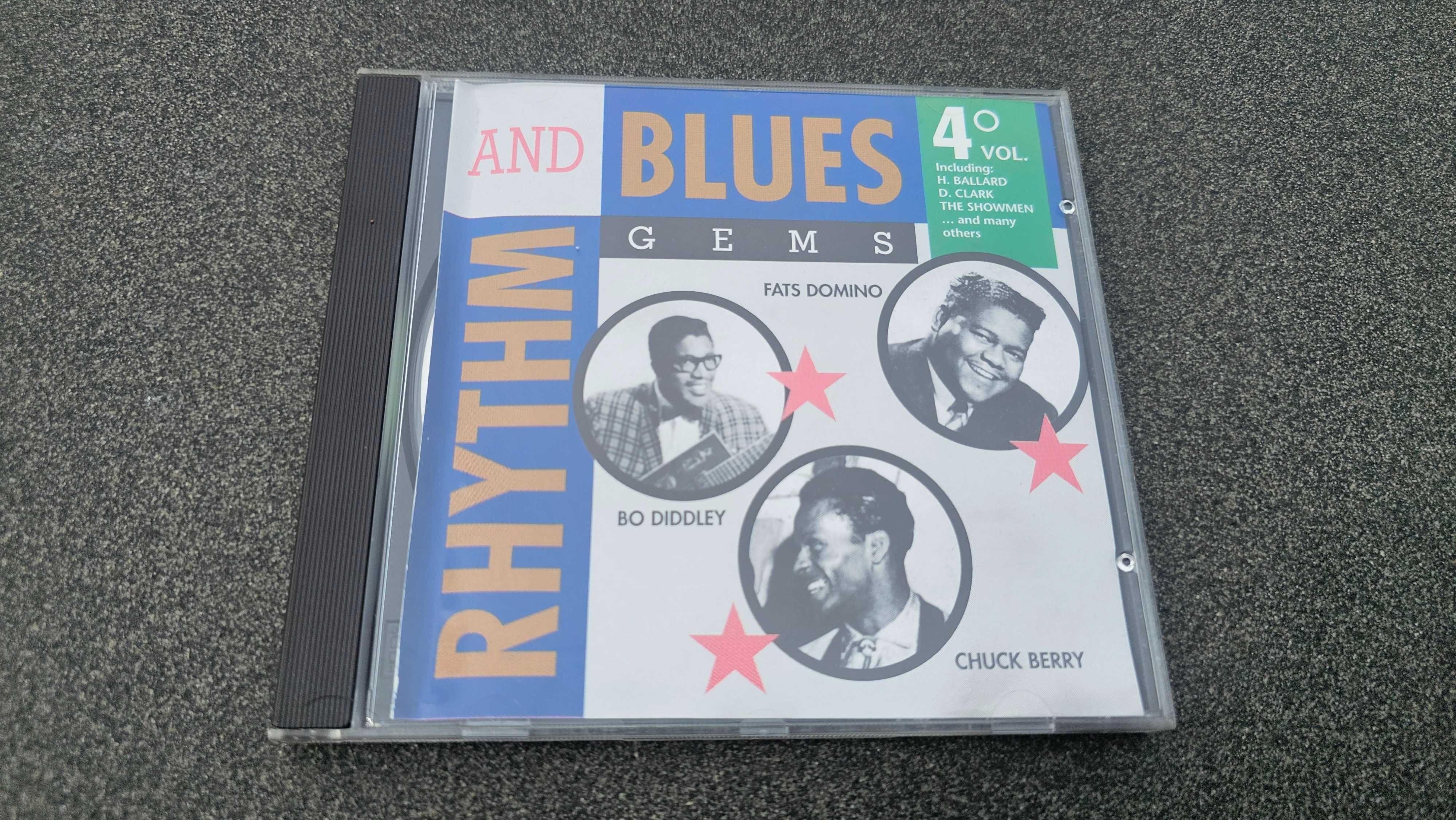 CD Rhythm and Blues Gems vol. 4 - Fats Domino Chuck Berry Diddley 1990