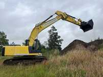 Wynajem koparka gąsienicowa 23 tony NEW HOLLAND E215 C