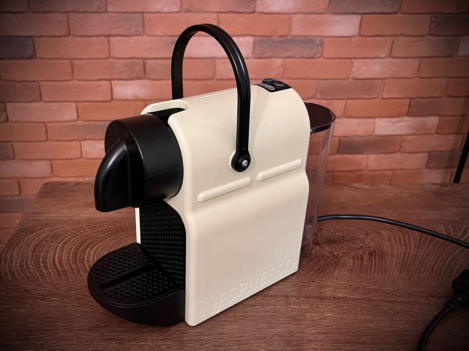 Ekspres do kawy Nespresso Inissia De’Longhi – kremowy, jak nowy