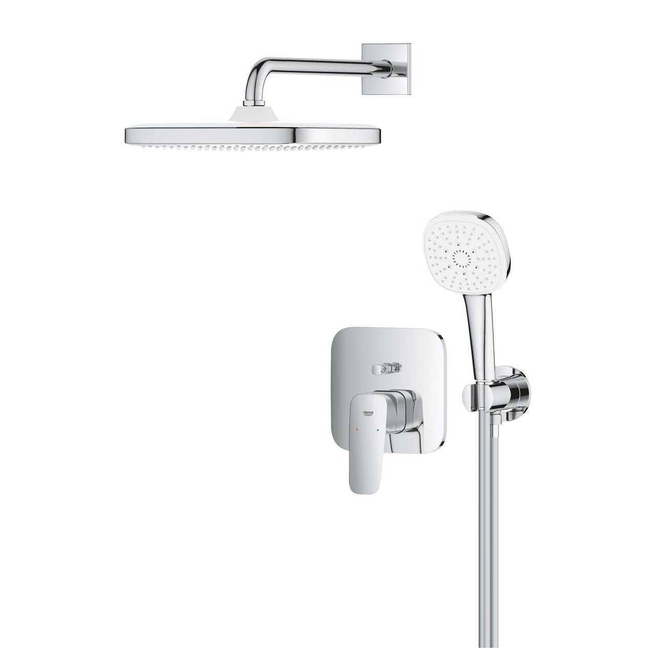GROHE Cubeo Podtynkowy zestaw prysznicowy z deszczownicą Tempesta 250