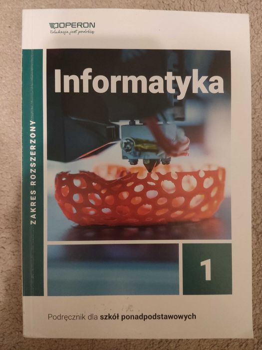Informatyka 1 zakres rozszerzony liceum technikum Operon
