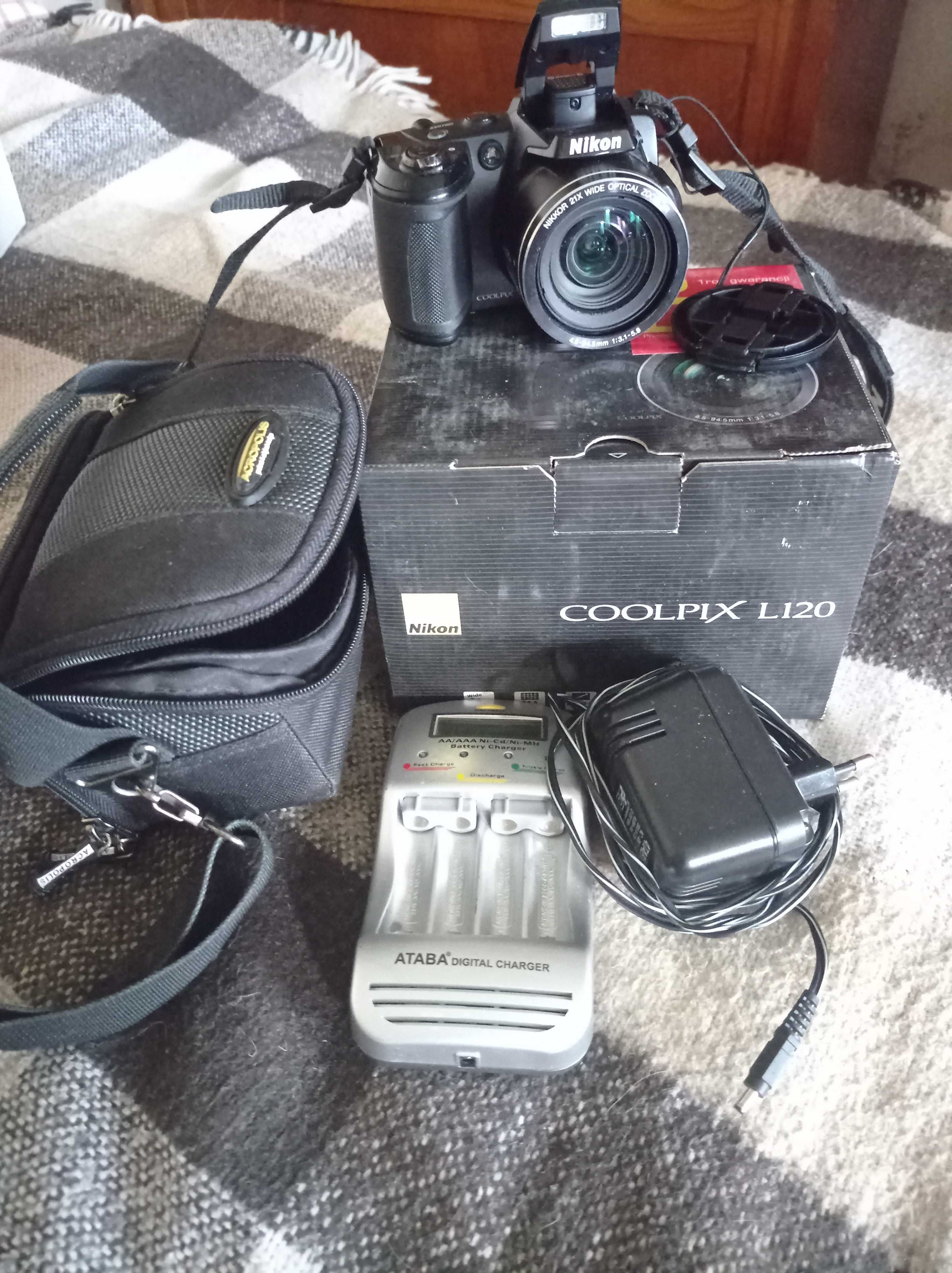 Продам фотоаппарат Nikon Coolpix L120 СРОЧНО+ сумка+крышка на объектив