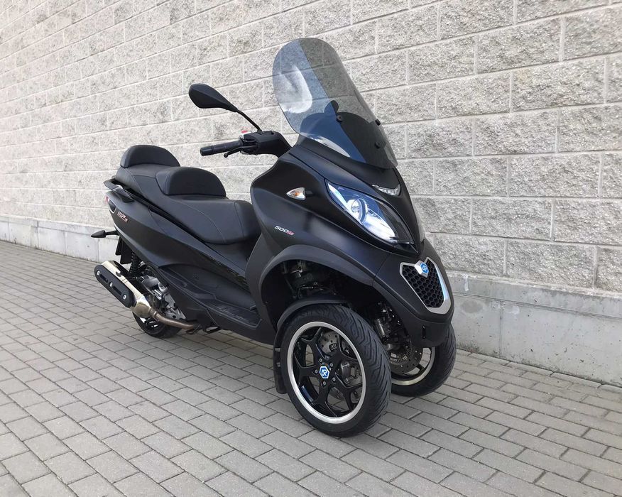 Komplet kół felg z polerowanym rantem Piaggio MP3 500cc