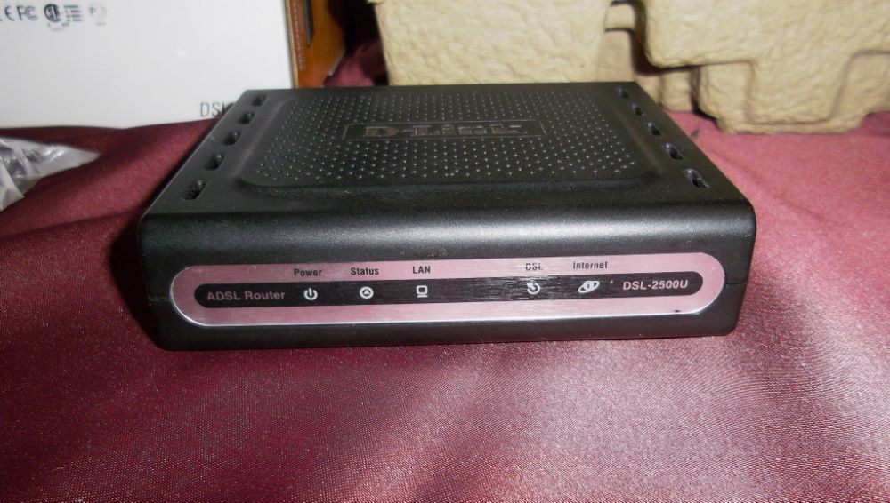 Модем D-Link DSL-2500U ADSL-2 +enternet router