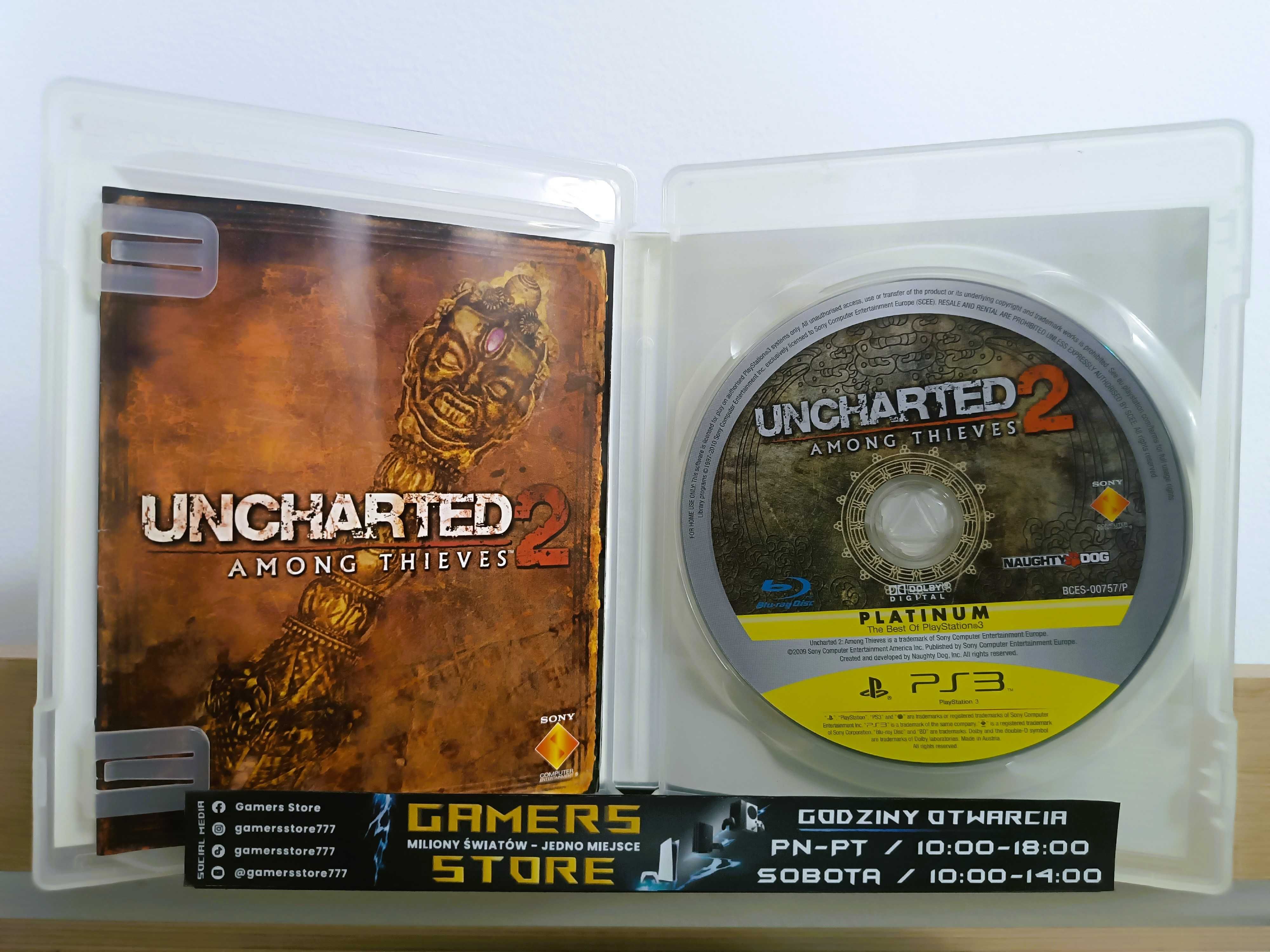 UNCHARTED 2: Among Thieves - PlayStation 3 - GAMERS STORE