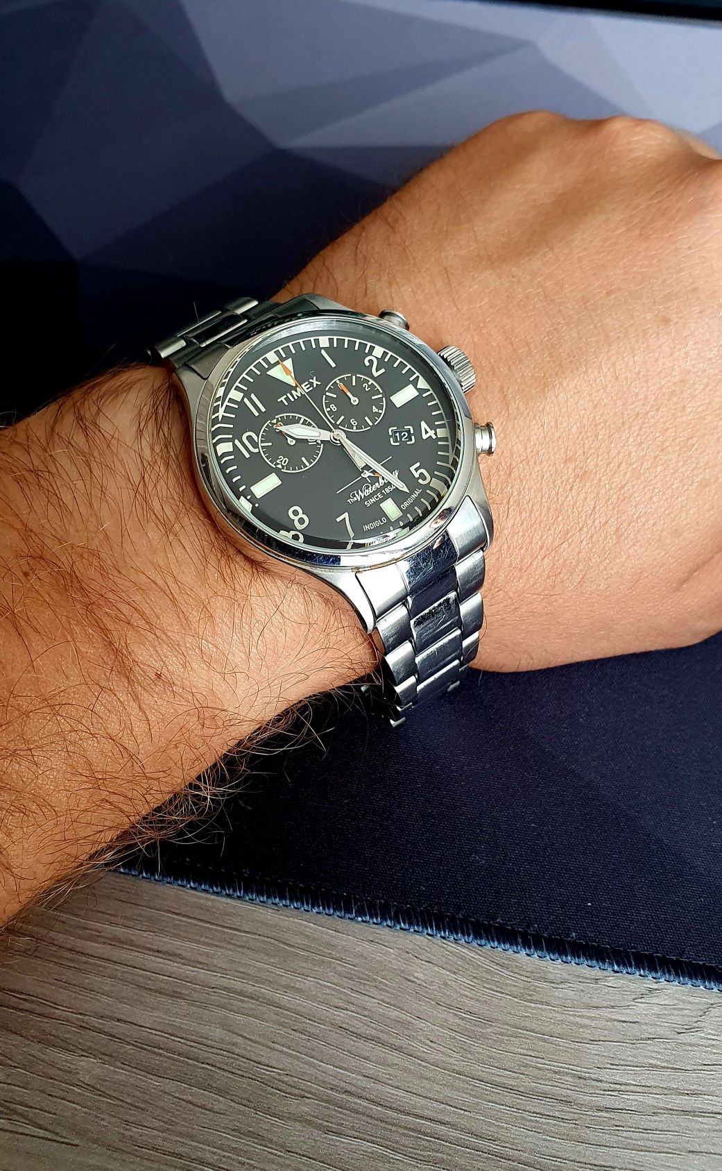 Чоловічий годинник Timex WATERBURY Chrono Tx2r24900