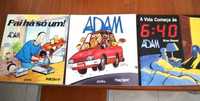Três livros BD "ADAM", Brian Basset