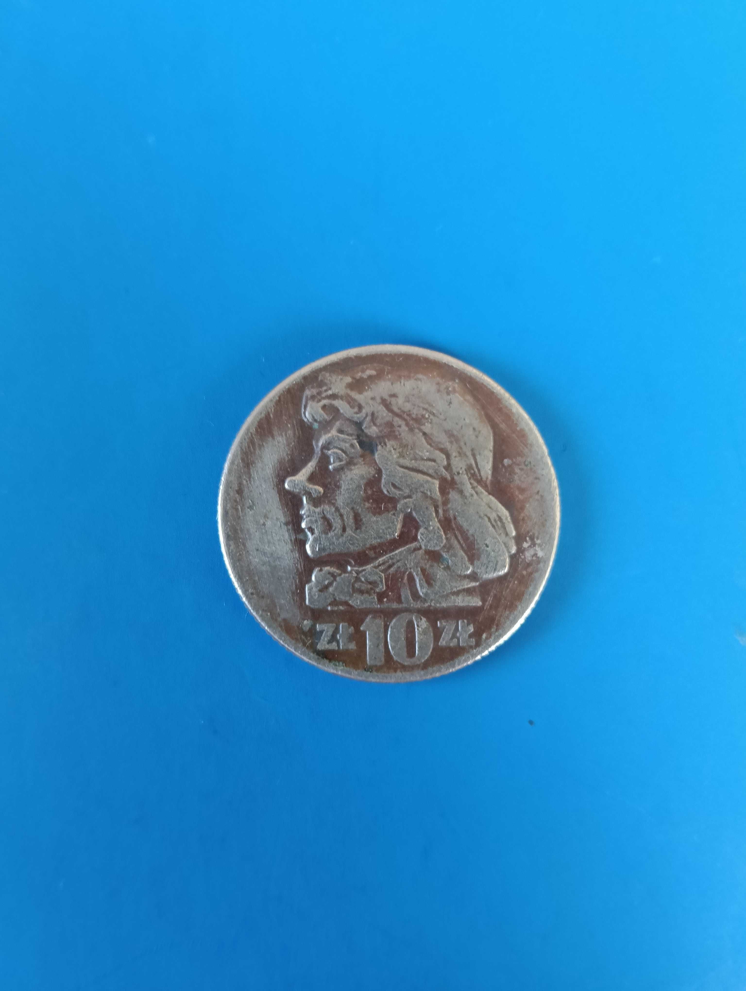 Moneta polska PRL 10 zł Tadeusz Kościuszko 1960 r.