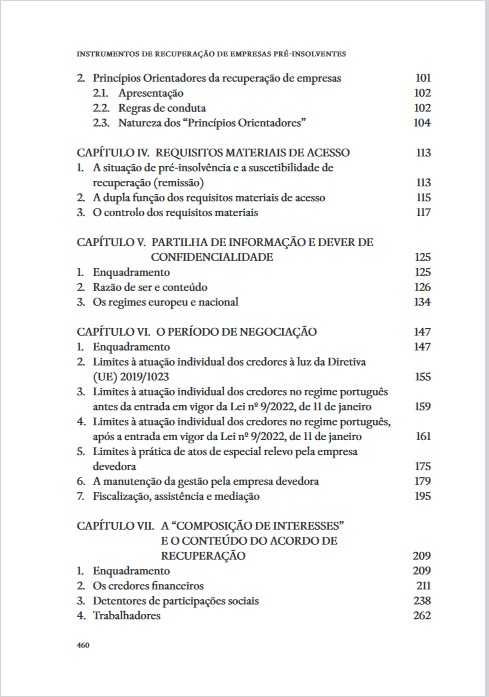 Recuperação de Empresas Pré-Insolventes