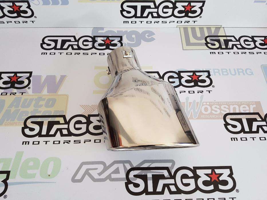 Ponteira de Escape Inox Oval Cupra XXL IEPower Leon FR Ibiza 1.8T A3