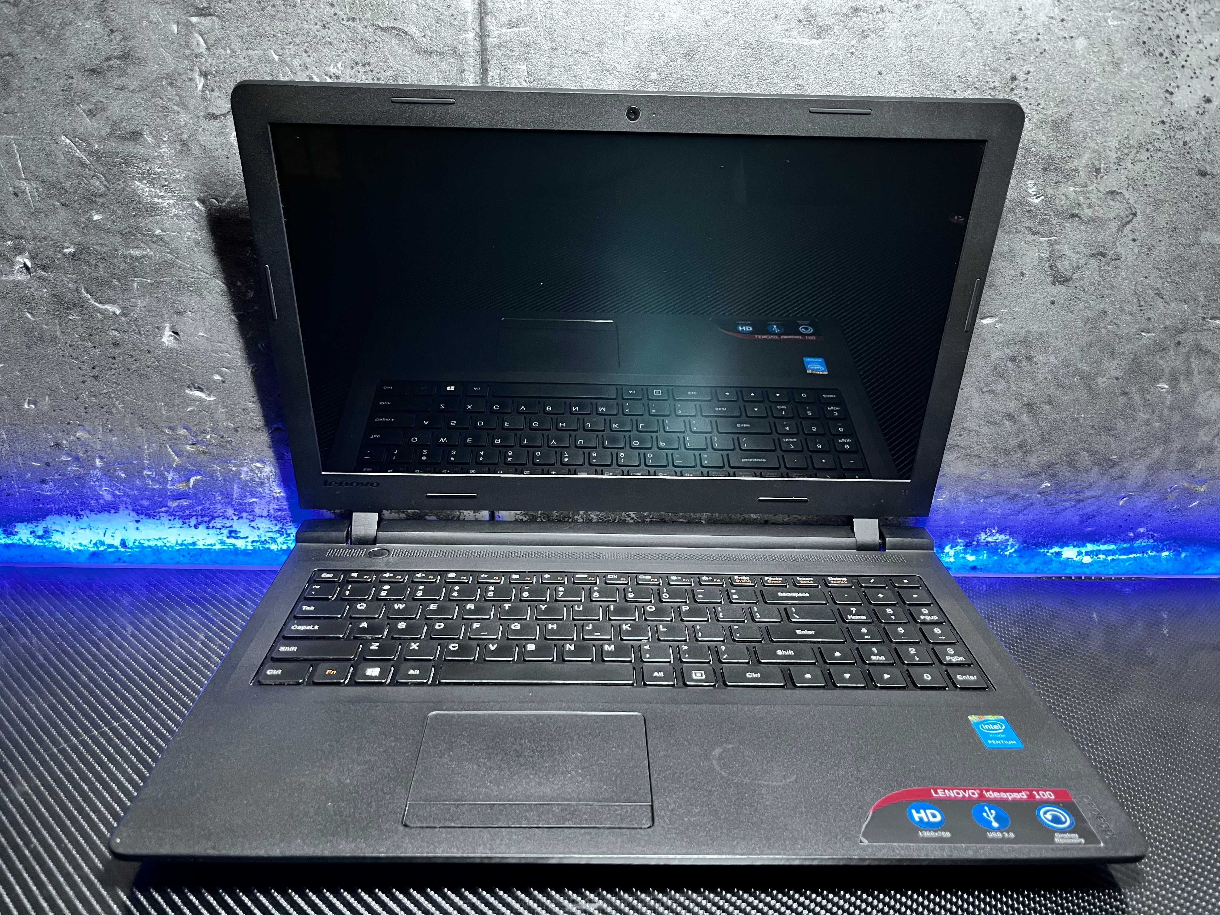 Lenovo IdeaPad 100-15IBY | 15.6 LED | Quad-Core | Intel HD | 4GB 128GB