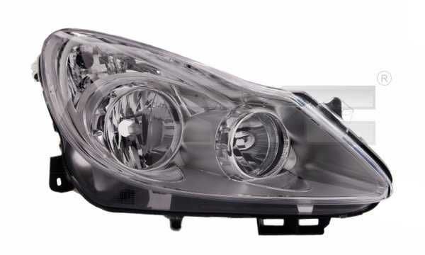 Opel Corsa D 06-11 Lampa/Reflektor przód prawy /H1+H7
