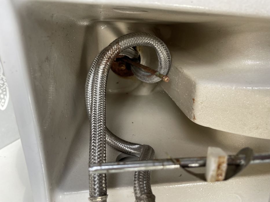 Bidet Włoski prostokąt modny z bateria i odplywem