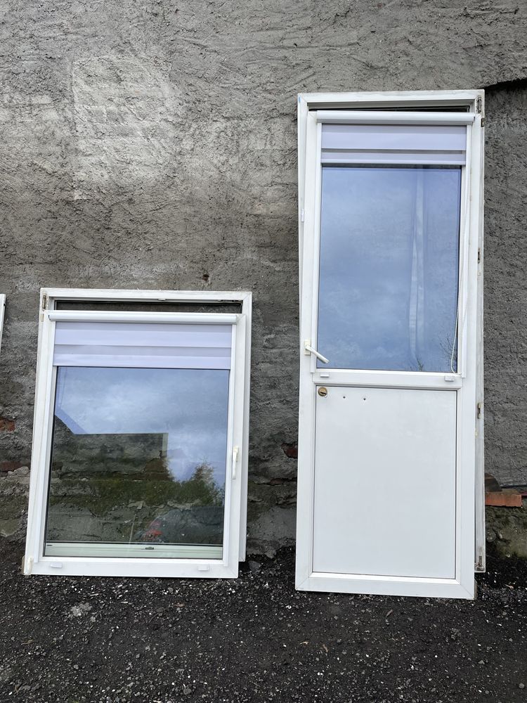 Drzwi i okno tarasowe