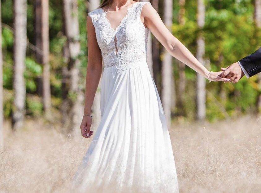 Suknia ślubna z salonu Madonna- okazyjna nowa cena zapraszam!