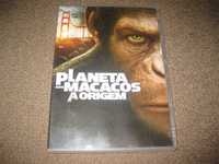 DVD "Planeta dos Macacos: A Origem" com James Franco