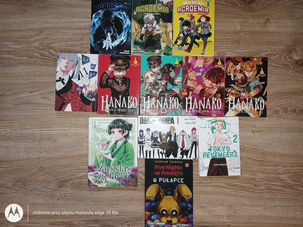 Książki manga i nie tylko