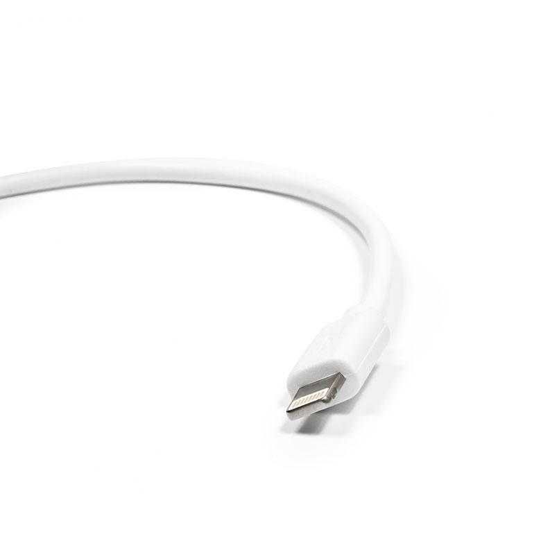 Kabel USB typ-C ze złączem Lightning do urządzeń Apple.