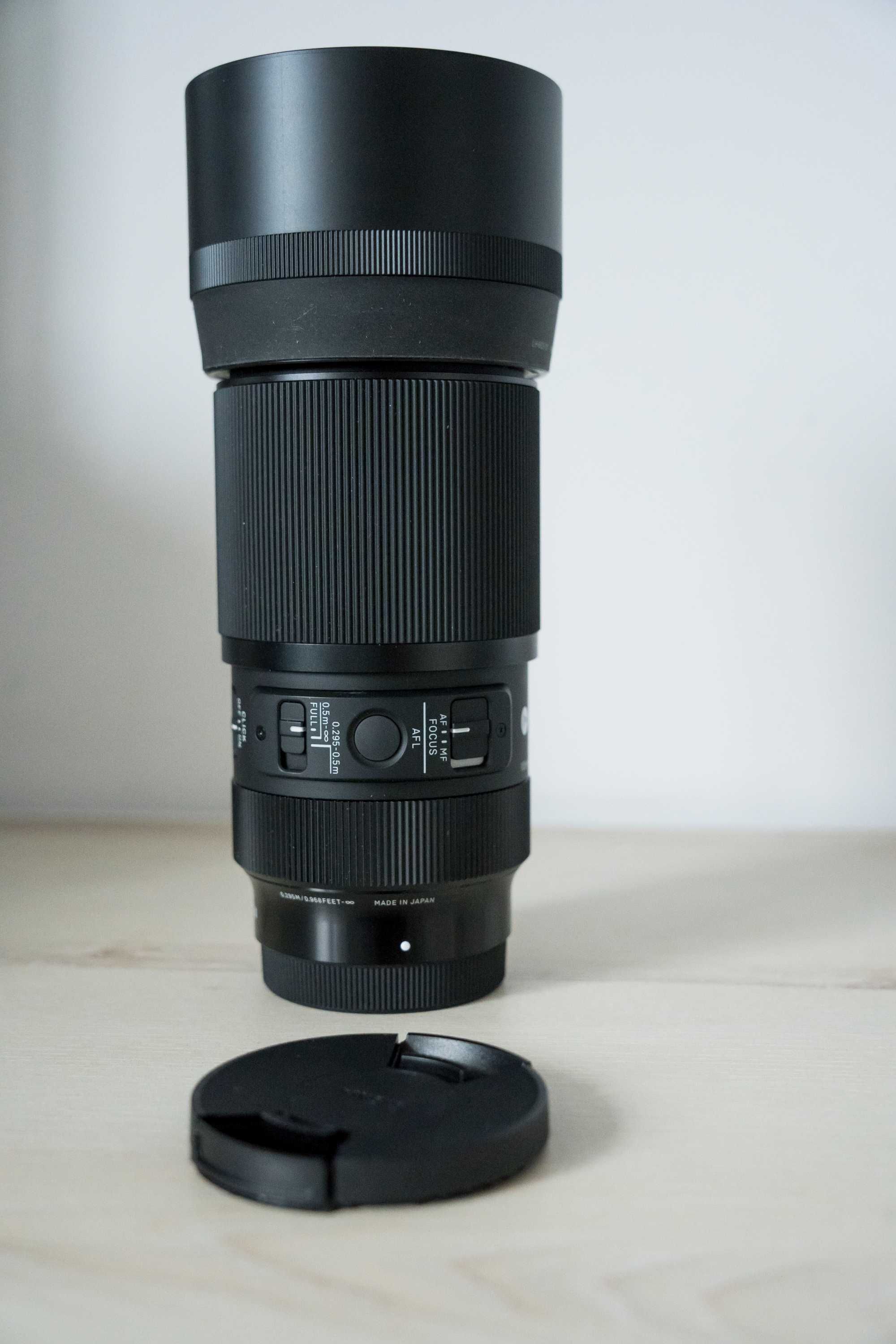 Sigma Art 105 macro f/2.8 mocowanie Sony E