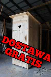 DOSTAWA GRATIS,WC Toaleta,wychodek,kibel drewniany dzialke budowe
