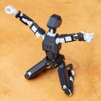 Увлекательна игрушка робот, шарнирная фигура, конструктор Димми 13