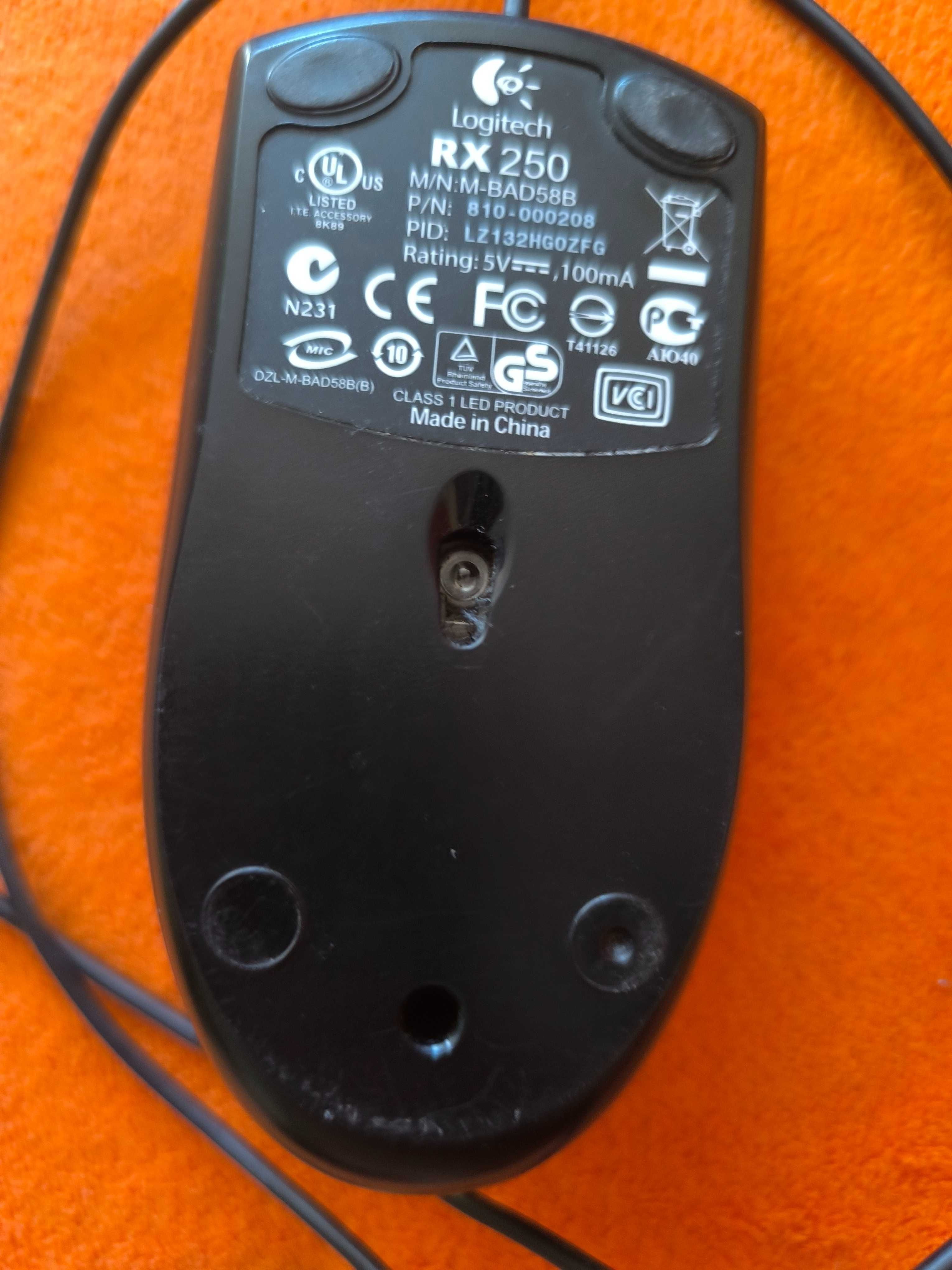 Mysz Logitech RX250 używana