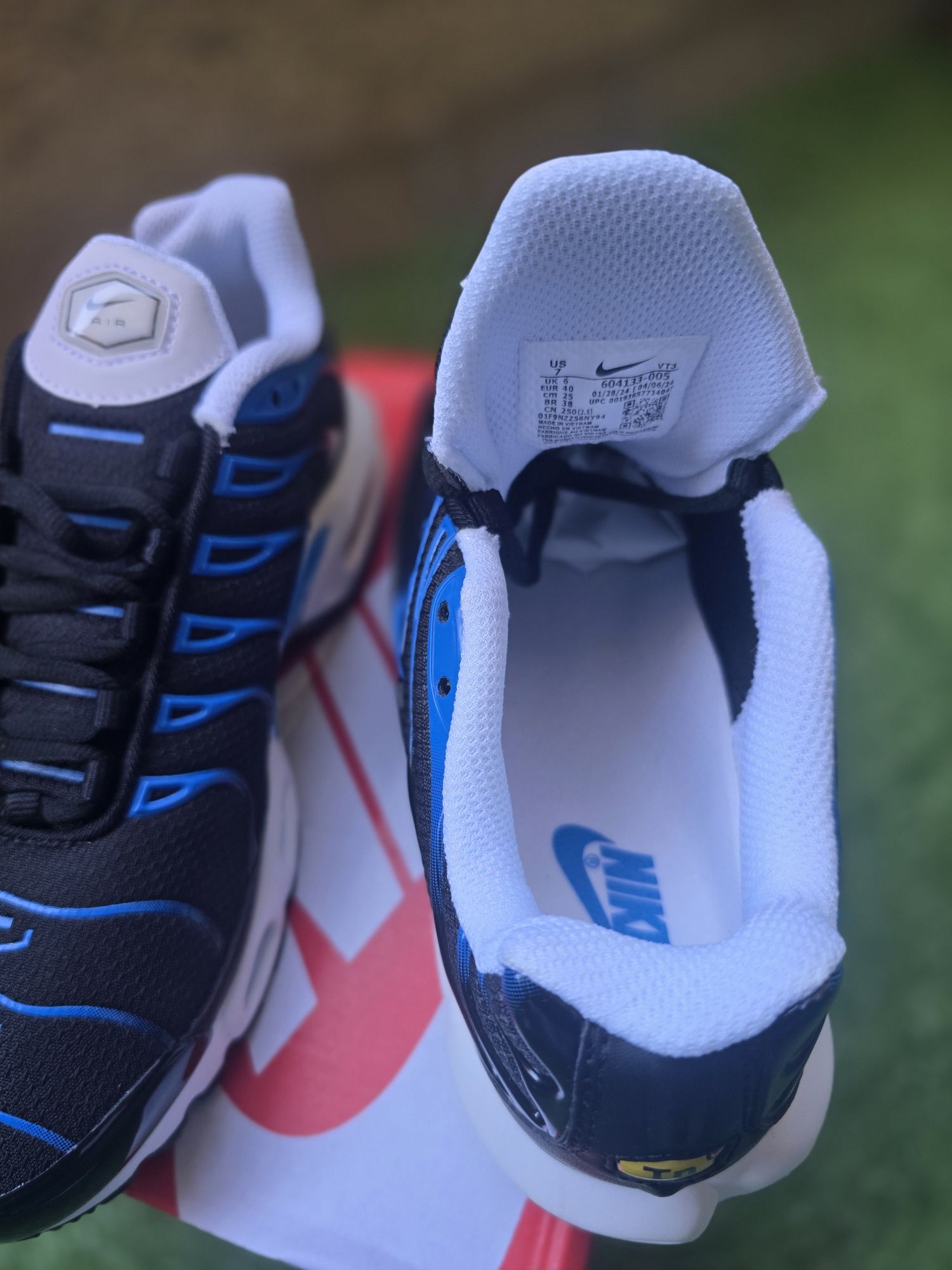 Nike Air Max TN preta azul