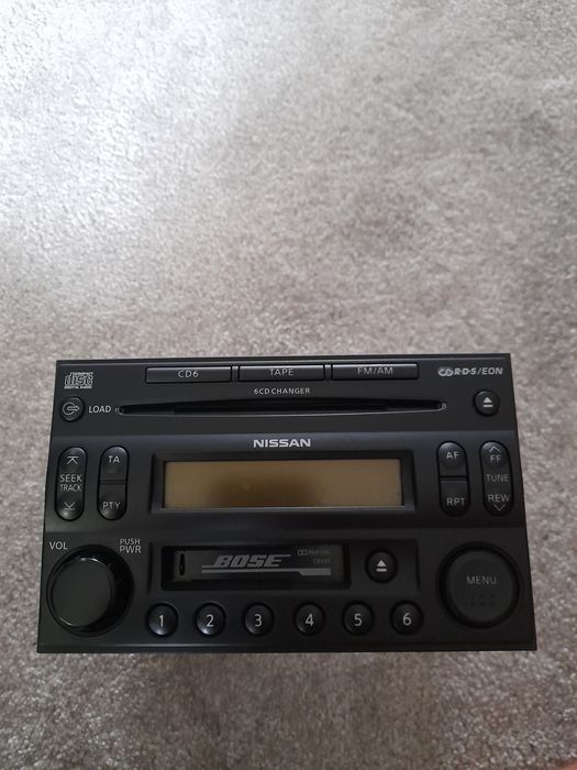 Radio bose nissan murano z50 rok 2006 wersja europa clarion pn-2736h