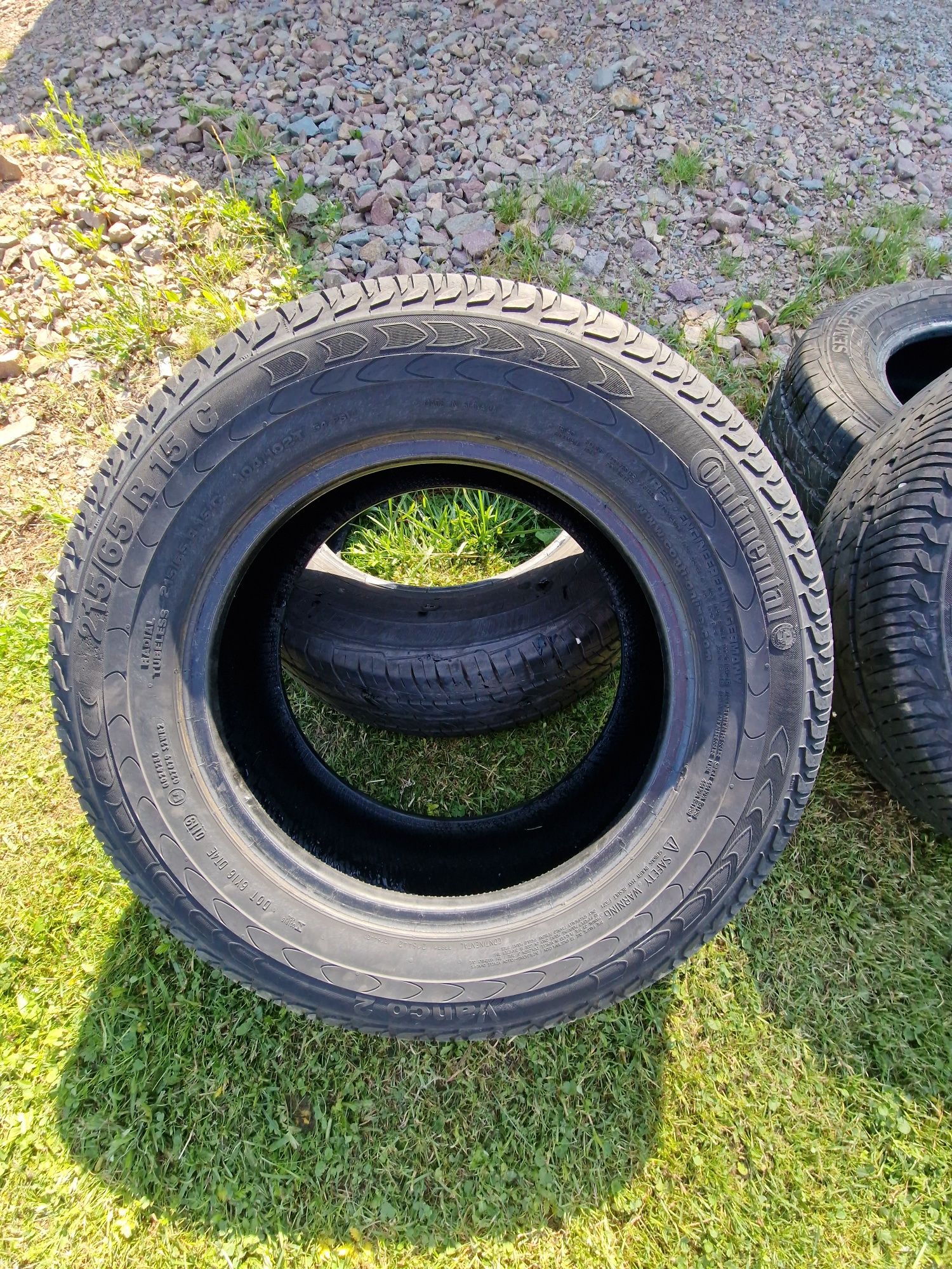 Sprzedam opony Continental  r15