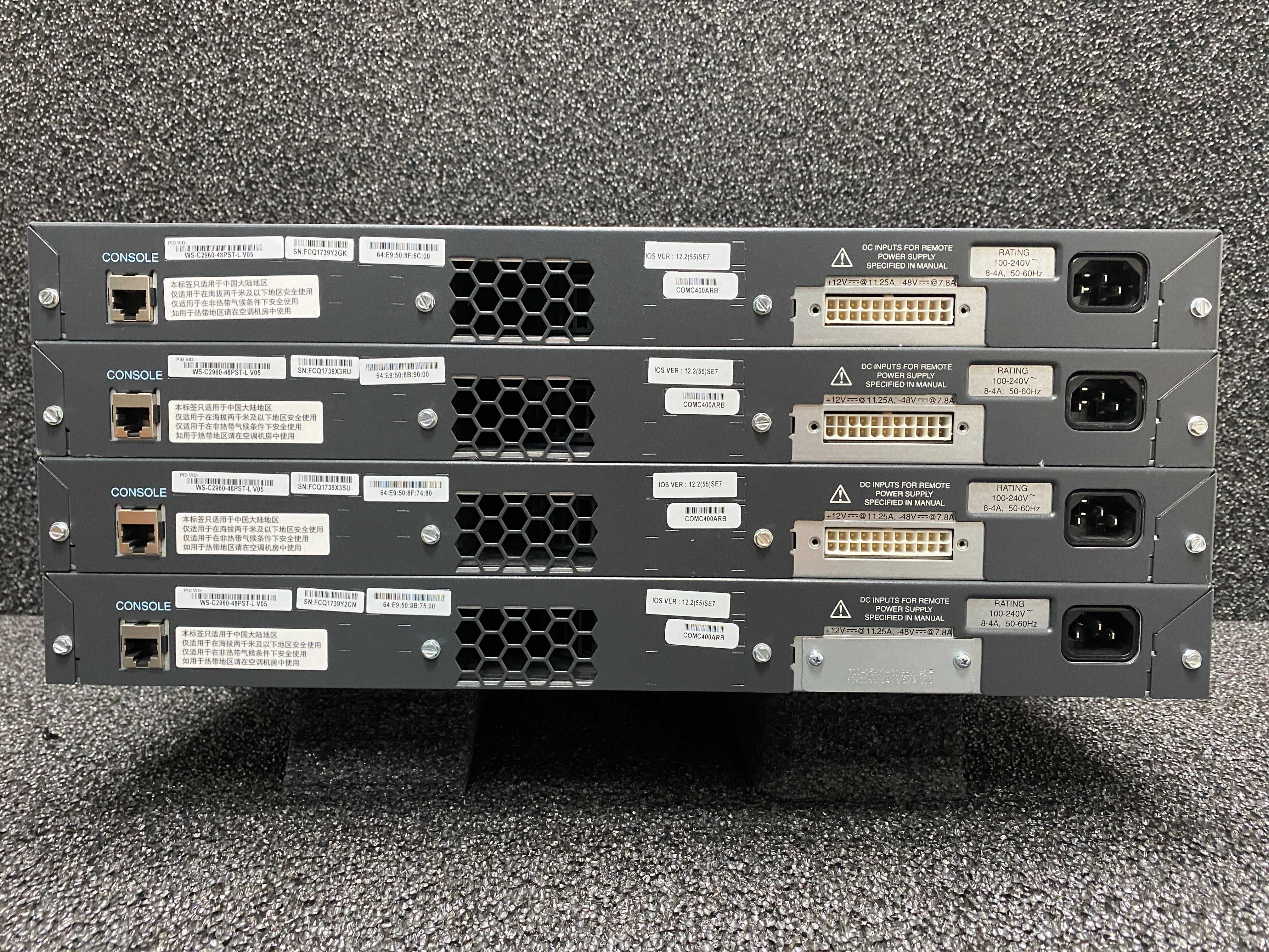 PoE комутатор Cisco WS-C2960-48PST-L (аналог 3750v2) - Юнісфера
