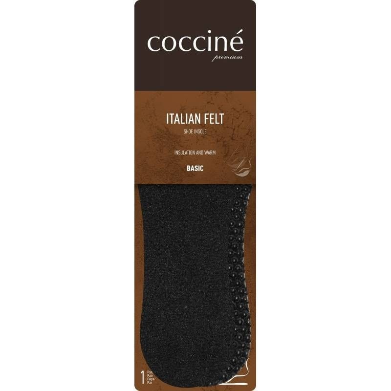 r. 45-46 - ocieplające filcowe wkładki do butów coccine italian felt