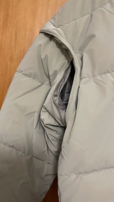 Casaco acolchoado desmontável