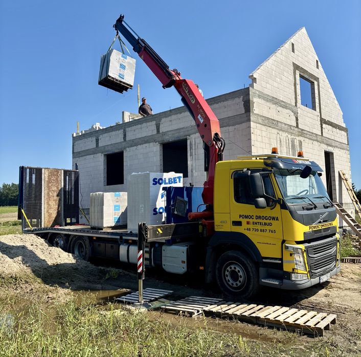 Usługi HDS - transport maszyn, towarów, pomoc drogowa(północna Polska