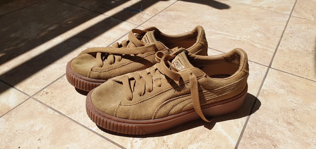 Buty damskie Puma Suede rozmiar 38 wkładka 24cm stan bardzo dobry