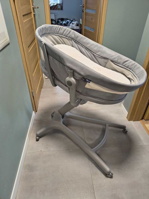 Dostawka łóżeczko chicco hug baby 4w1 materac Rucken