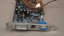 Видеокарта nvidia geforce fx 5500, 128 мб, agp 8x, vga, vid-out