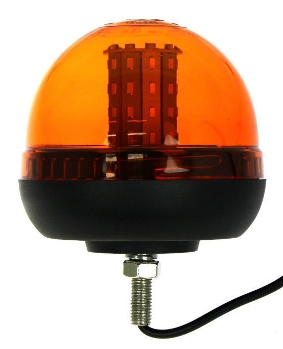 Lampa ostrzegawcza LED 12/24V kogut na śrubę